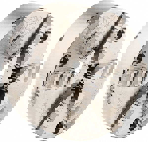 Self-Centering Manual Lathe Chuck: 6-Jaw, 10